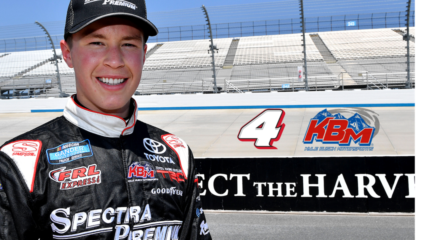 Dominic Lessard Driver Raphael Lessard to drive full-time for Kyle Busch Motorsports in 2020 ...
