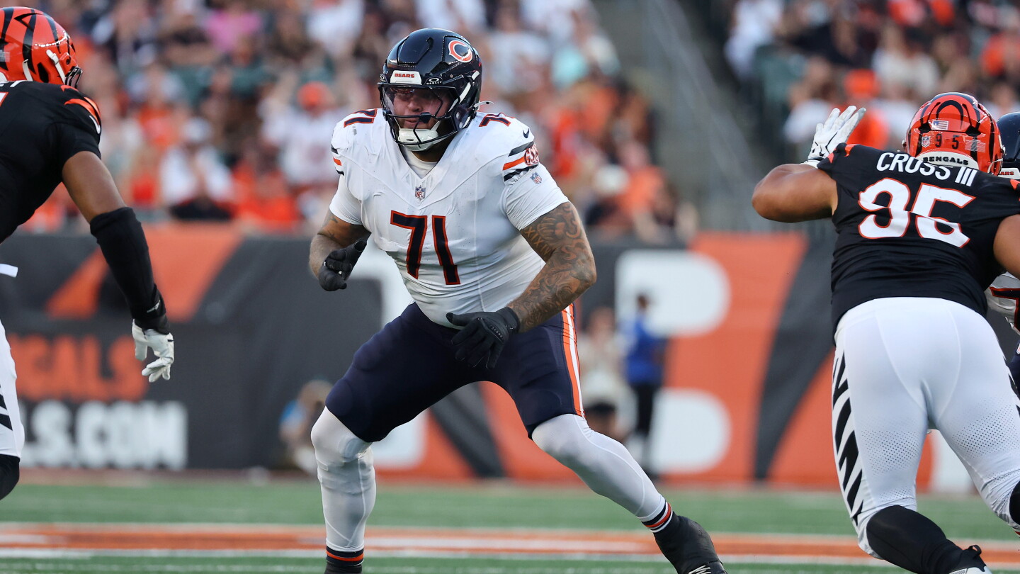 Bears Release Former First-Round Tackle Jedrick Wills