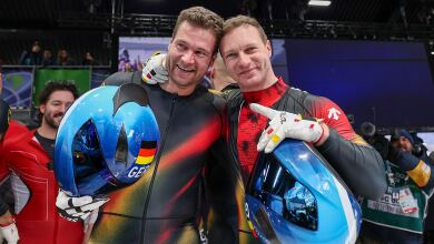 Image for Germany goes 1-2, Switzerland claims first four-man bobsled medal in 20 years
