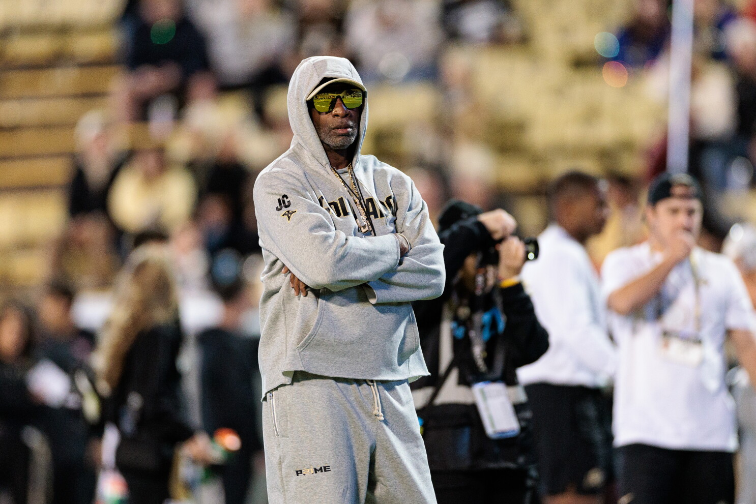 Deion Sanders says offer of $50,000 to critics was "a joke"
