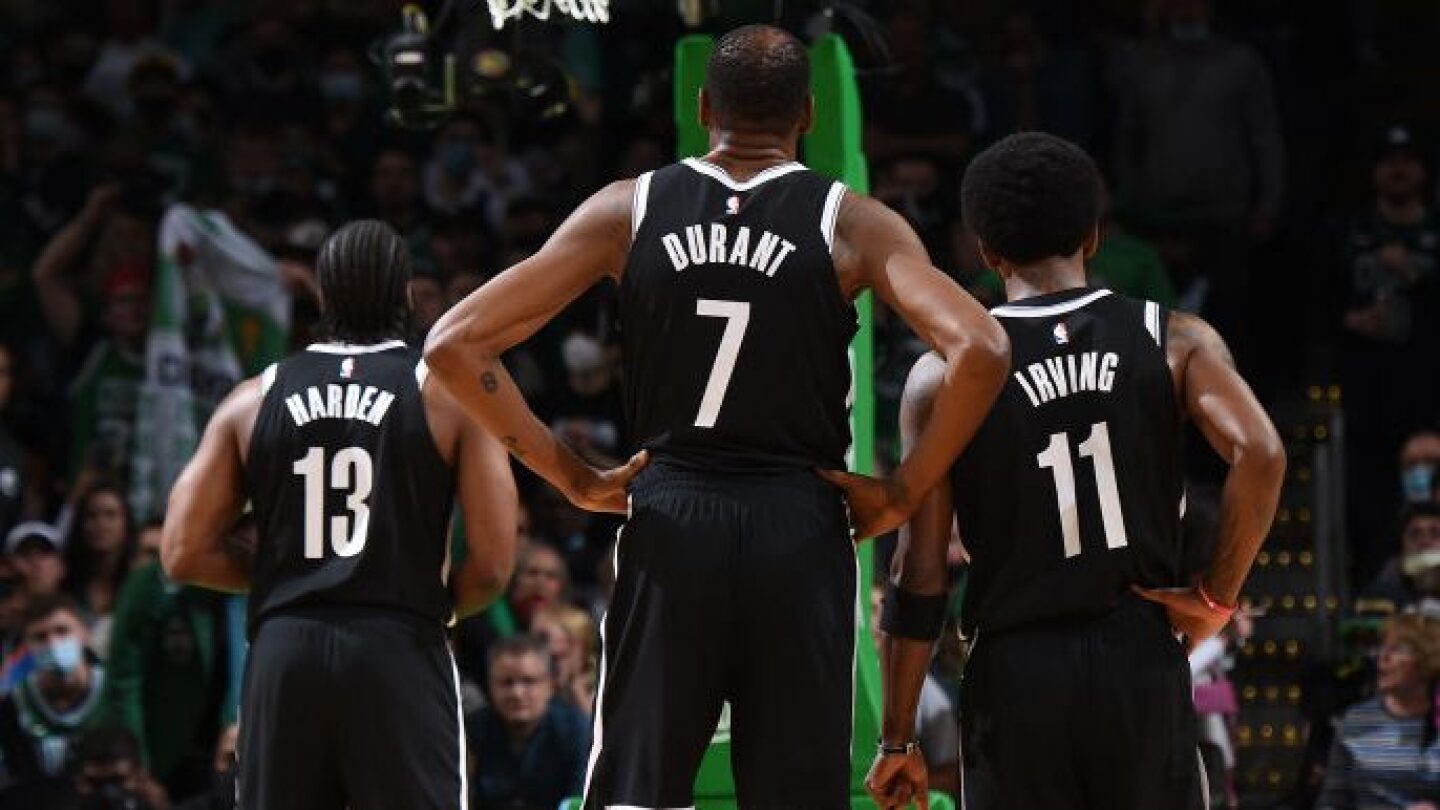 Nets' big three combine for 104 points, dominate shorthanded Celtics - NBC Sports