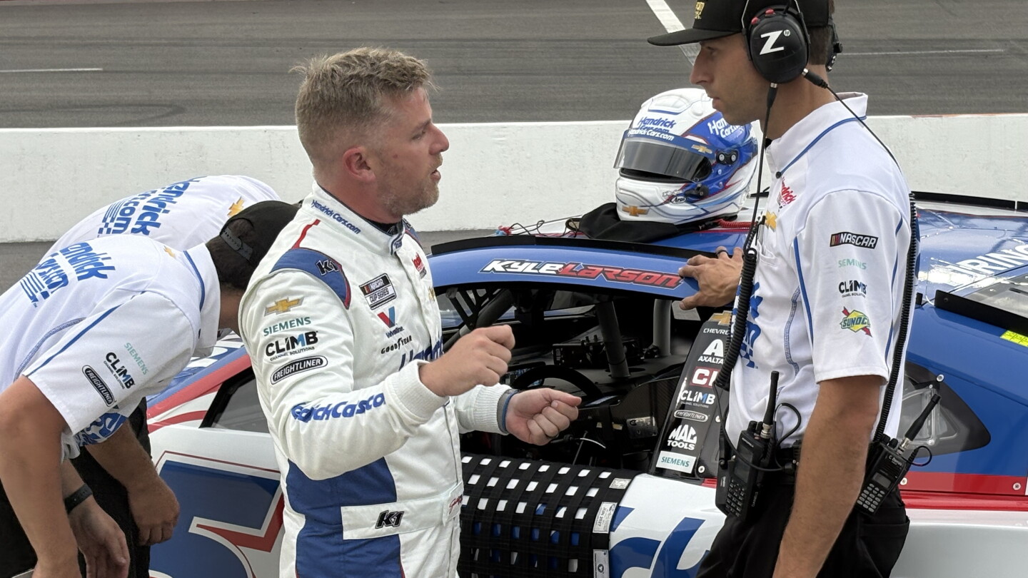 All Star Racing Roster Justin Allgaier provides Kyle Larson's team with key feedback for ...