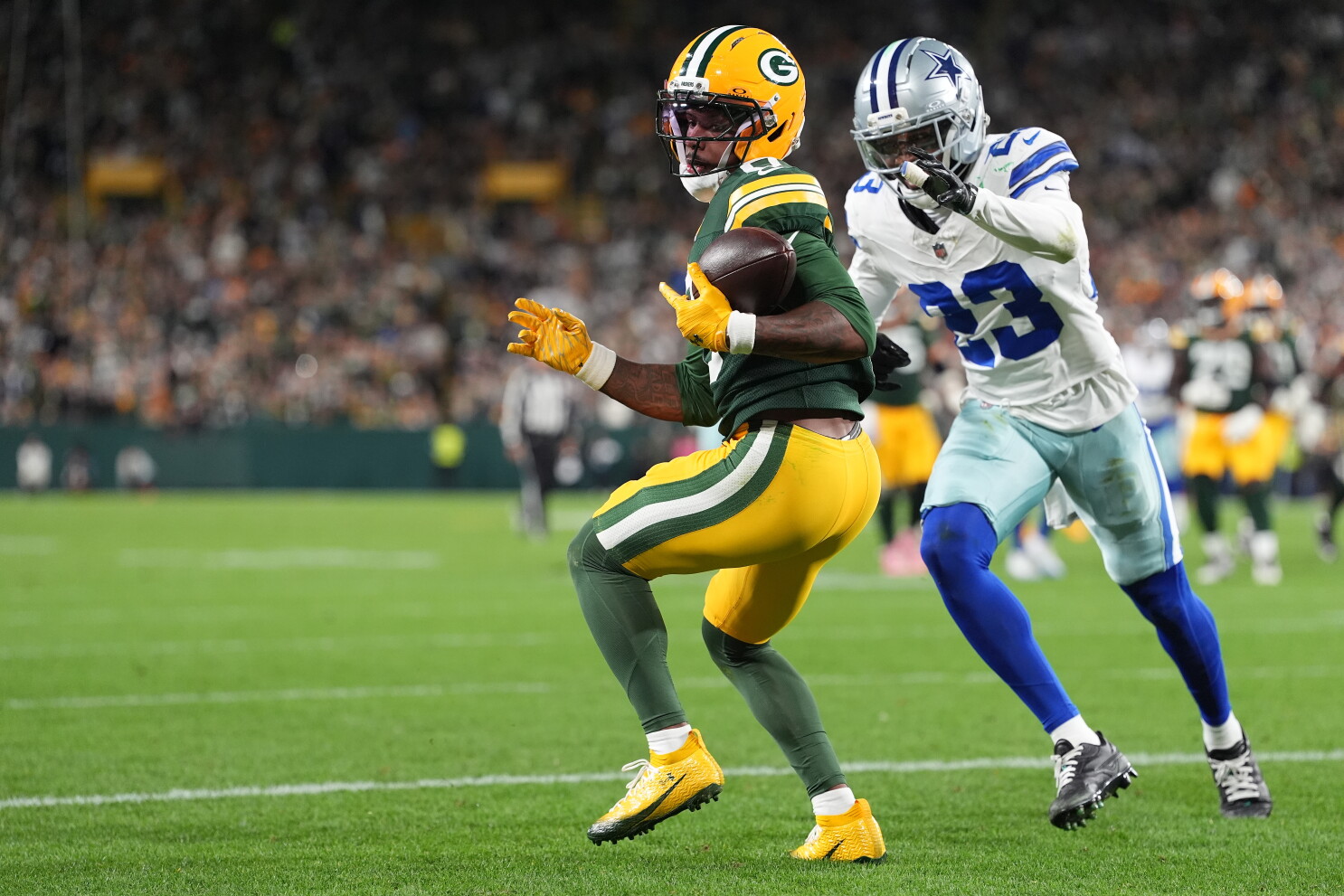 Packers list Matthew Golden as out of practice Tuesday