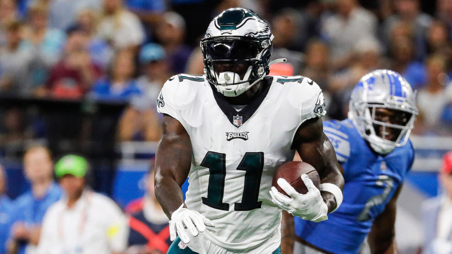 Target Stats: A.J. Brown a Red Zone Monster - NBC Sports