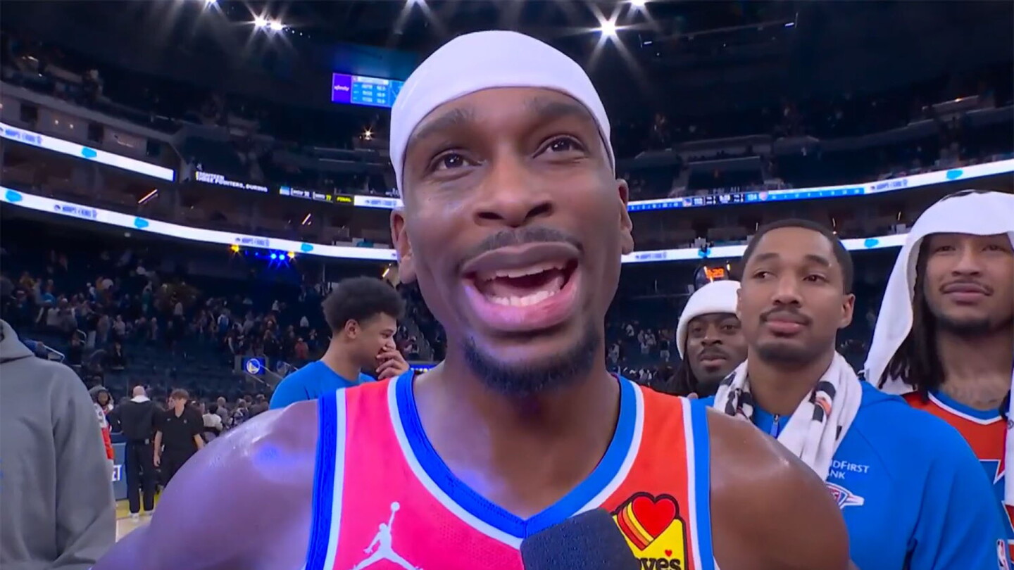 Image for SGA: Thunder ‘stayed in the moment’ against GSW