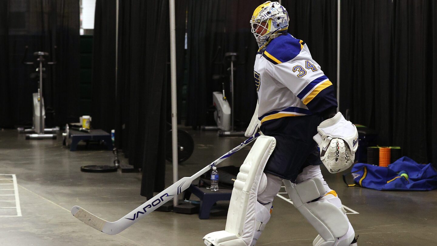Jake Allen re-enters the picture for the Blues - NBC Sports
