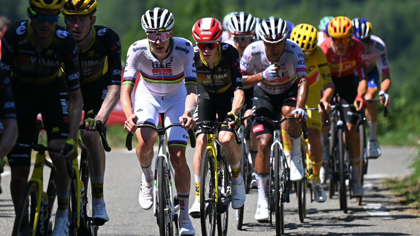 Pogačar powers to Stage 12 win to reclaim Tour de France lead
