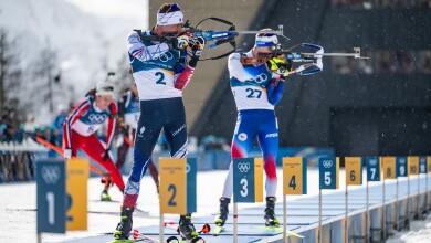 Image for Olympic biathlon at Milan Cortina 2026: France finishes fiercely with 13 medals