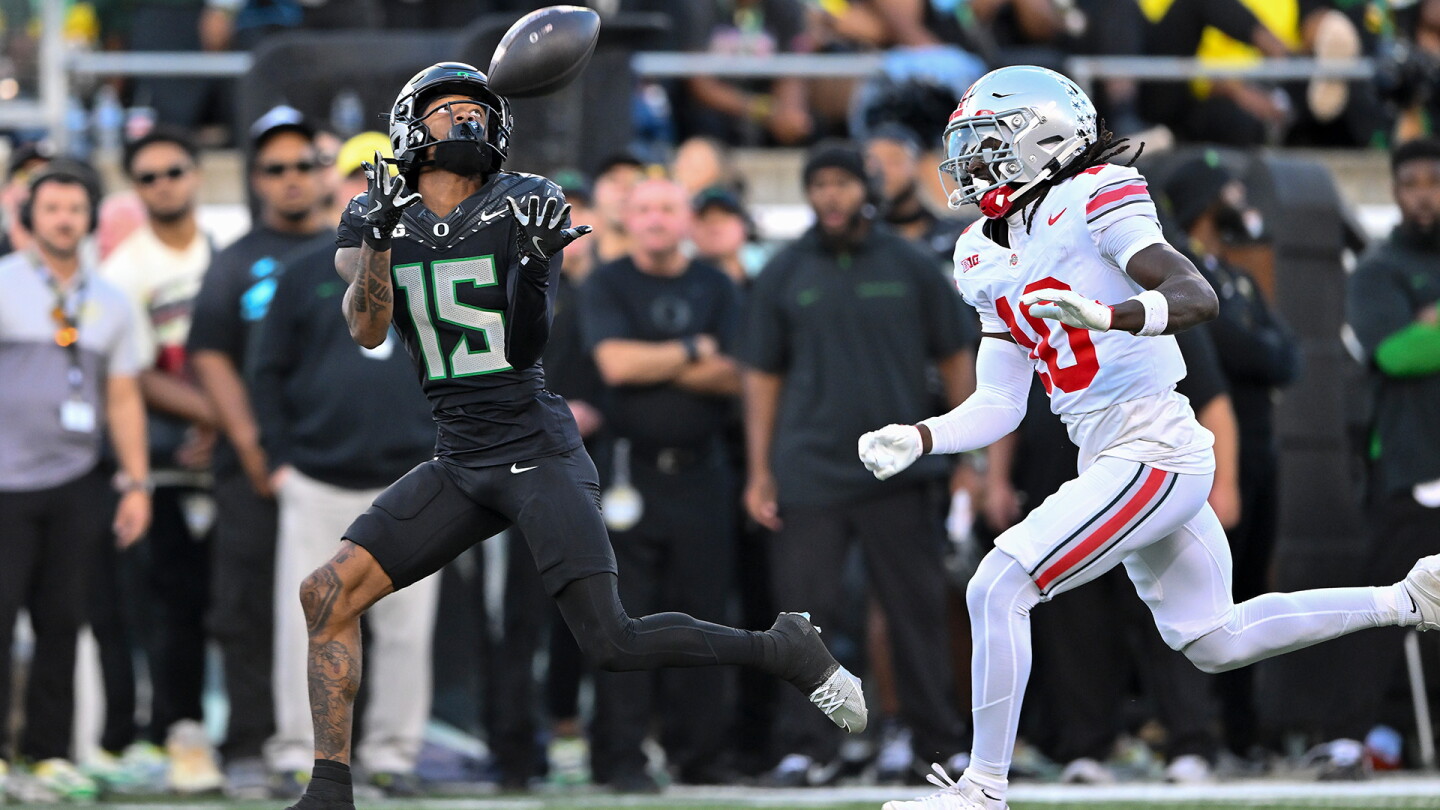 Mark Denolf College football highlights: Oregon Ducks 32, Ohio State Buckeyes 31 ...