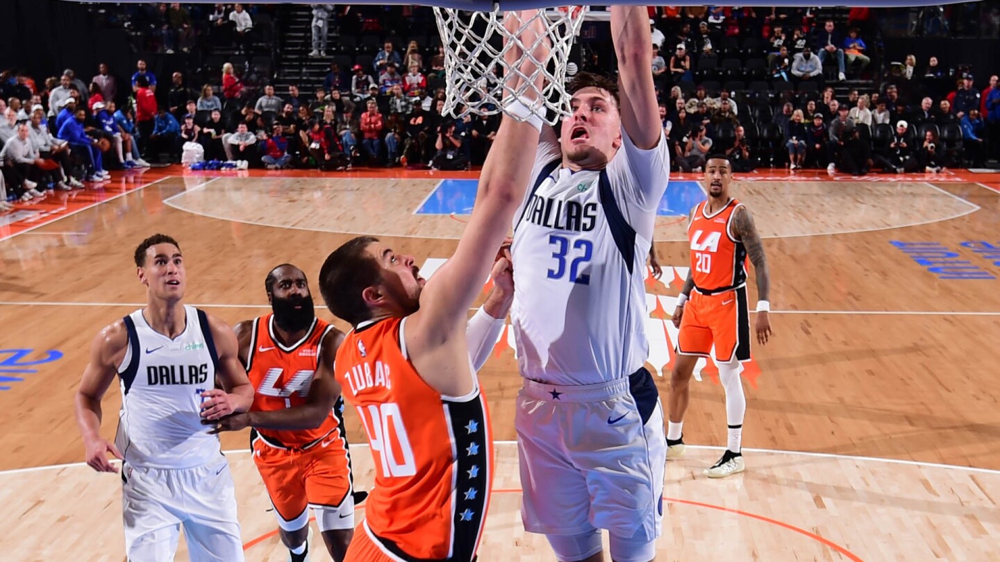 NBA 2025-26 Highlights: Dallas Mavericks 114, Los Angeles Clippers 110