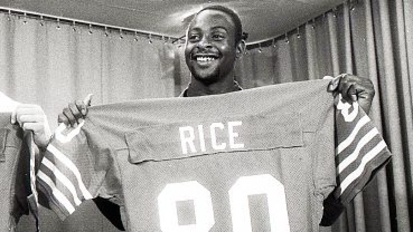 Jerry Rice recalls fearing he wouldn't get drafted - NBC Sports
