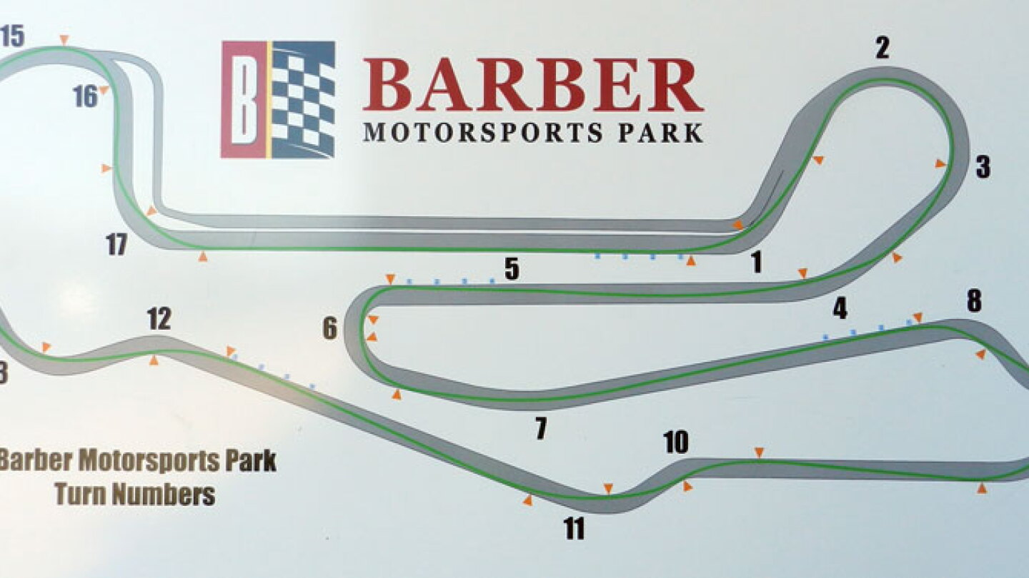 Barber Racing Track Honda Indy Grand Prix of Alabama Fast Facts - NBC Sports