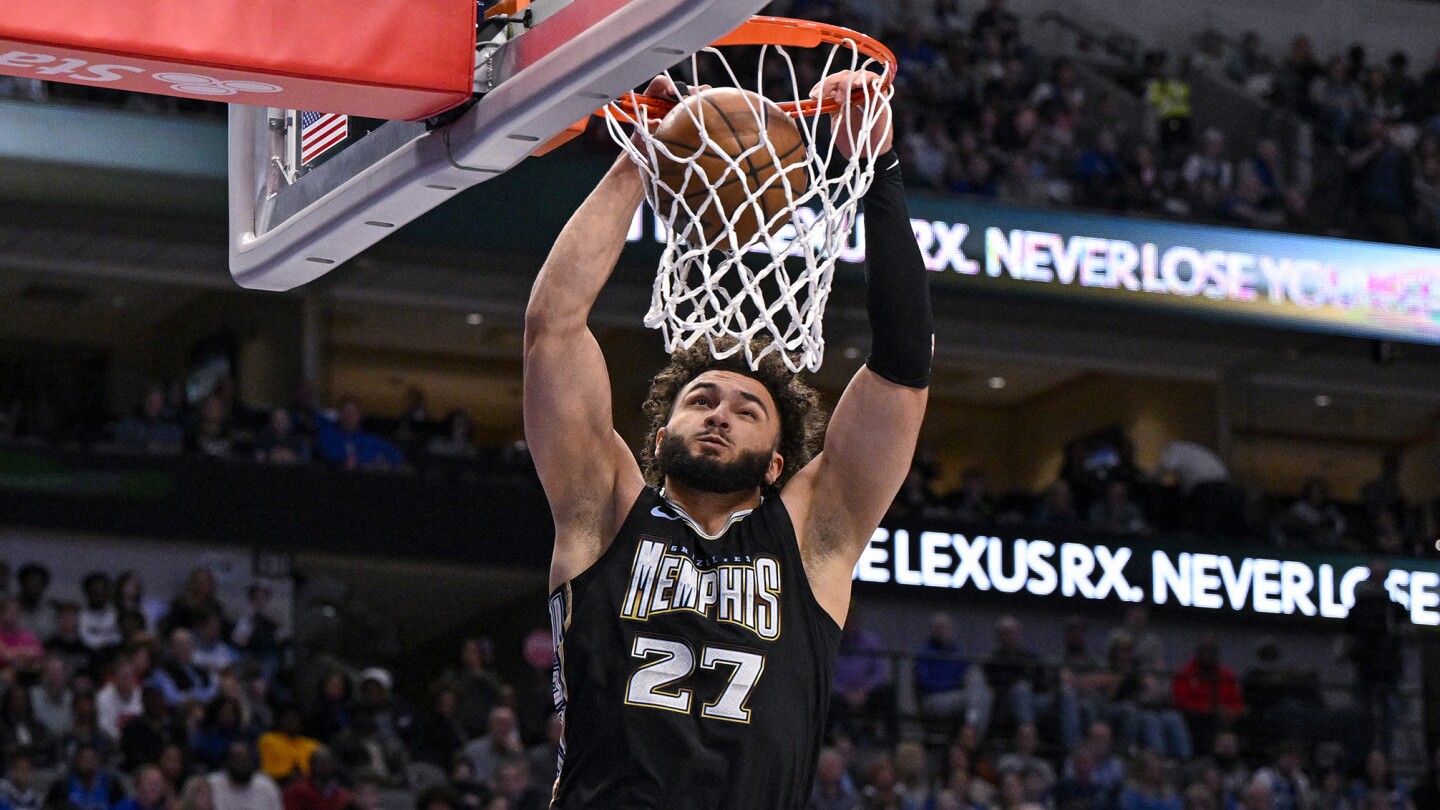 David Roddy taking advantage of increased roles for Grizzlies - NBC Sports