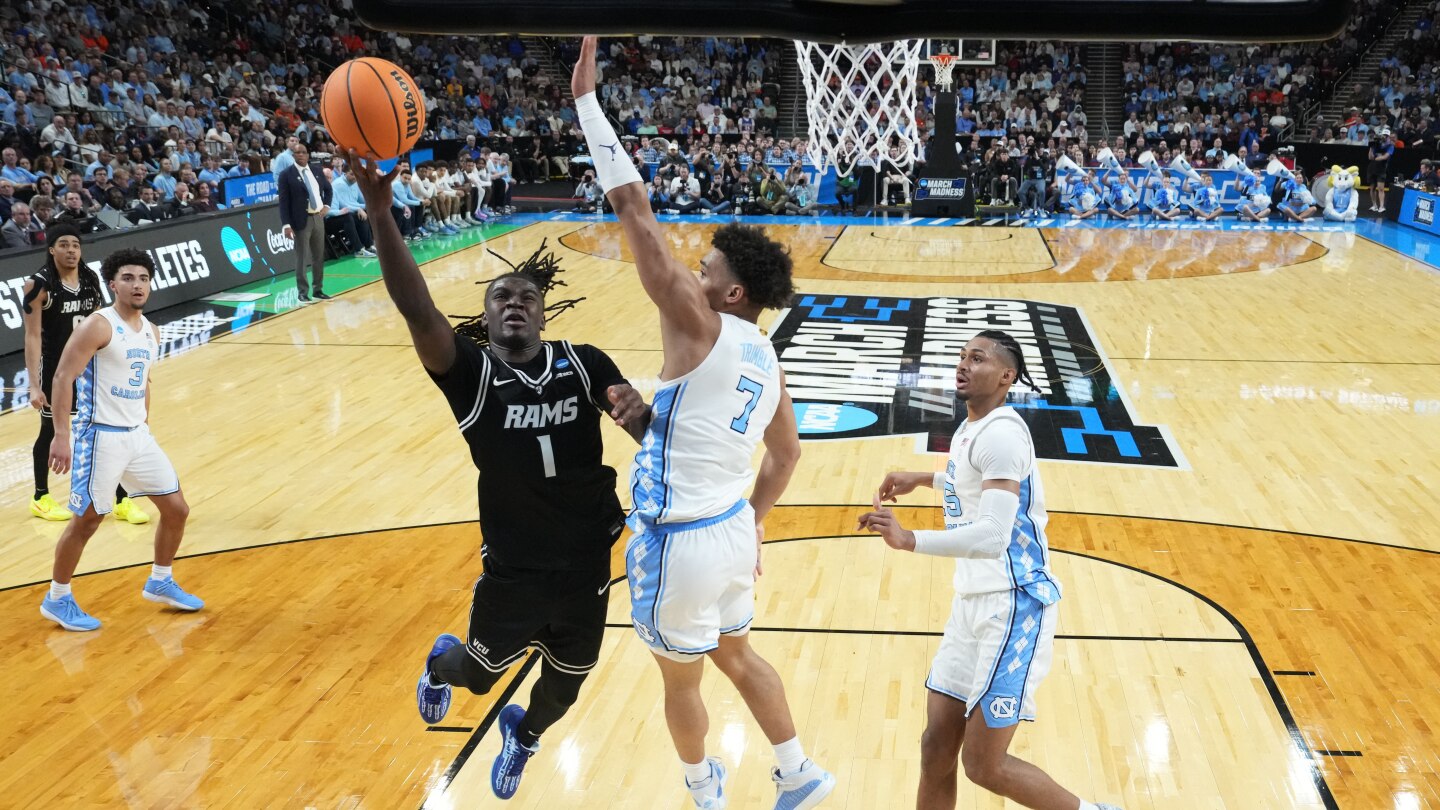 No. 11 seed VCU erases 19-point deficit, stuns sixth-seeded North Carolina 82-78 in OT