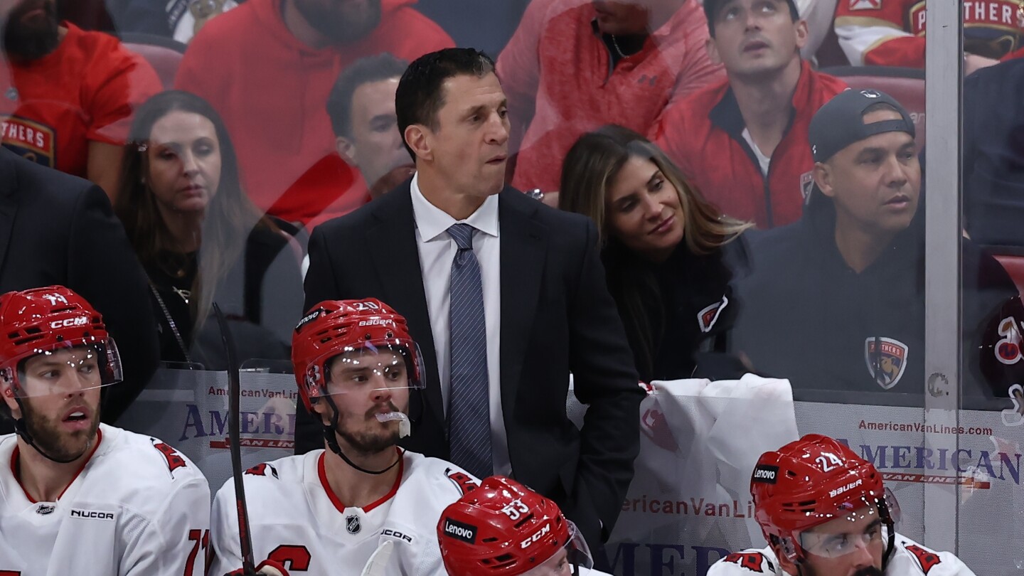 Hurricanes’ 15-loss streak in East finals games is over. Rod Brind’Amour is thrilled by that - NBC Sports