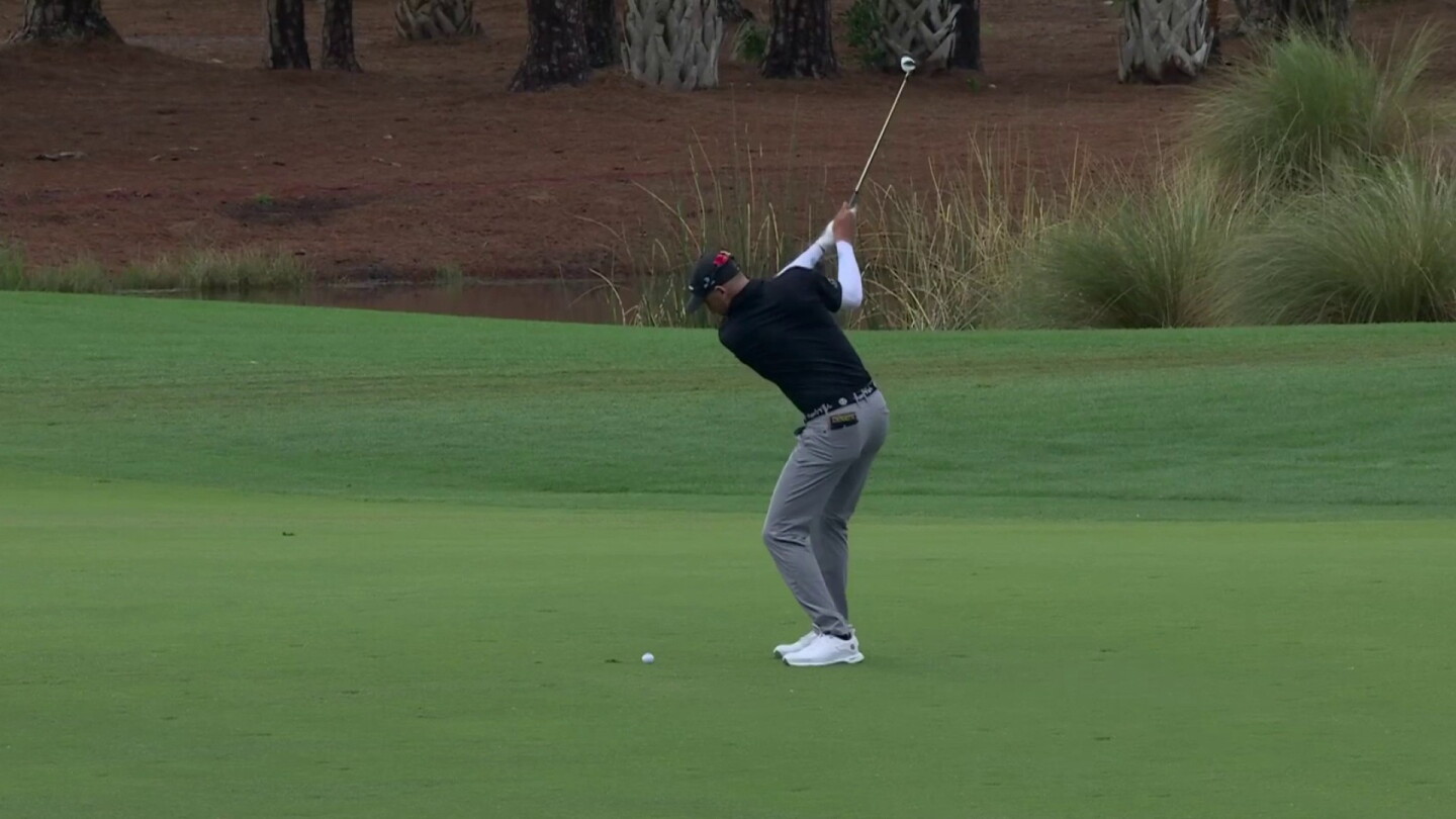 Silverman holes out from 103 yards for eagle Silverman holes out from 103 yards for eagle