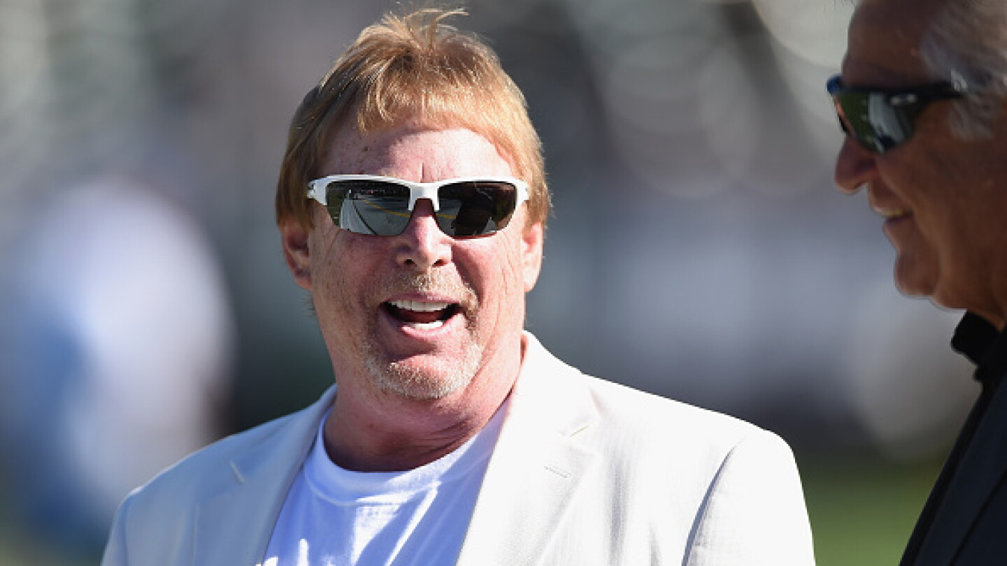 Mark R.davis Mark Davis visiting Vegas regularly while stadium site selection ...