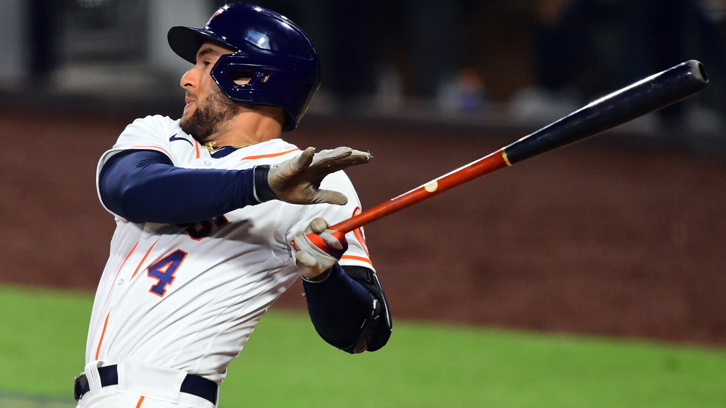 George Springer Padding Sunday in the Park With George (Springer) - NBC Sports