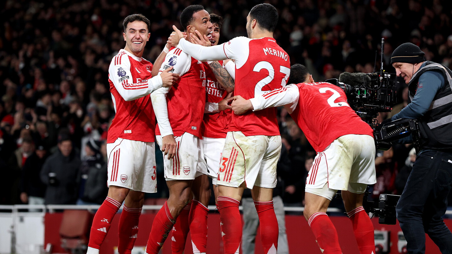 PL Update: Arsenal cement status as title favorites in rout of Aston Villa