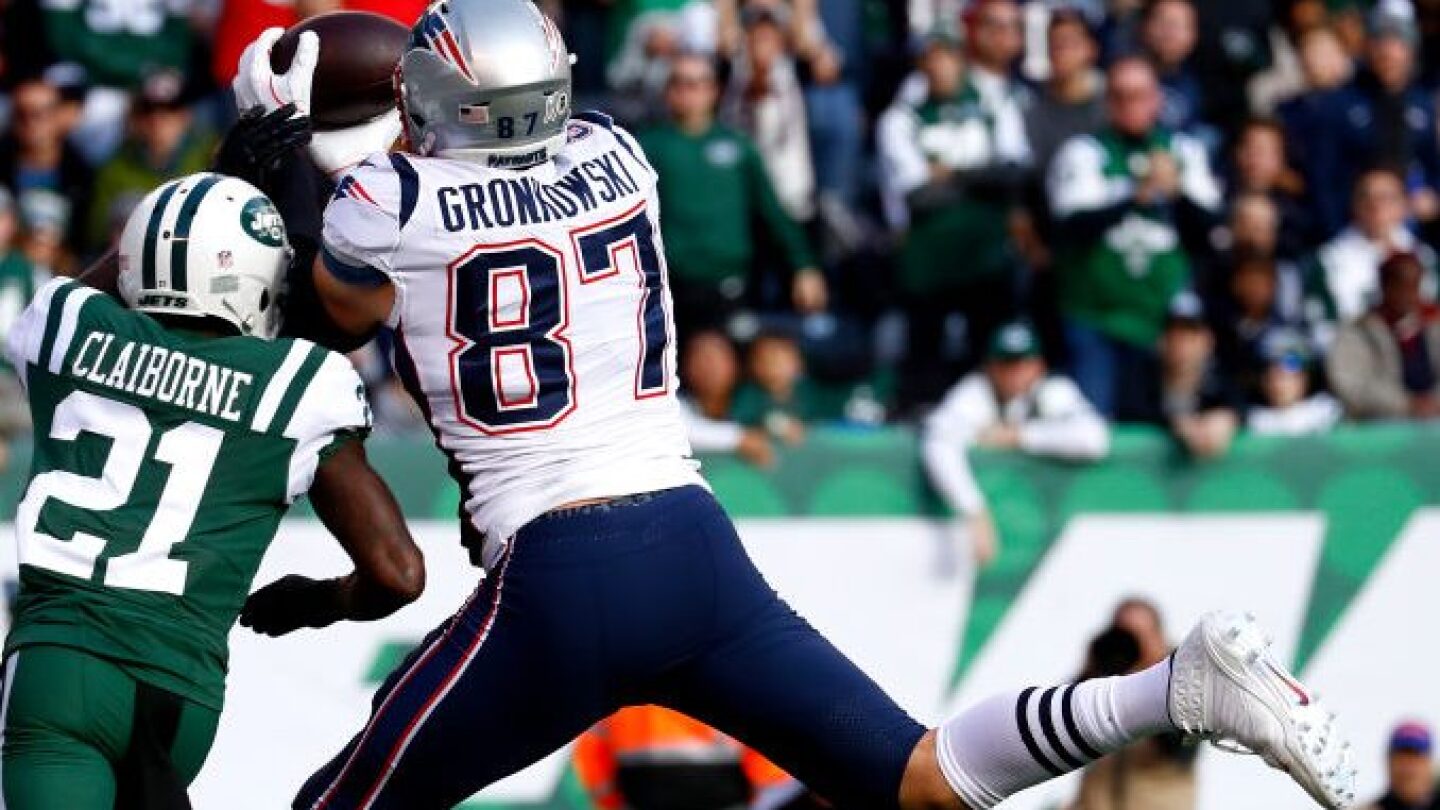 Only Randy Moss, Jerry Rice had more TD catches by age 30 than Gronk ...