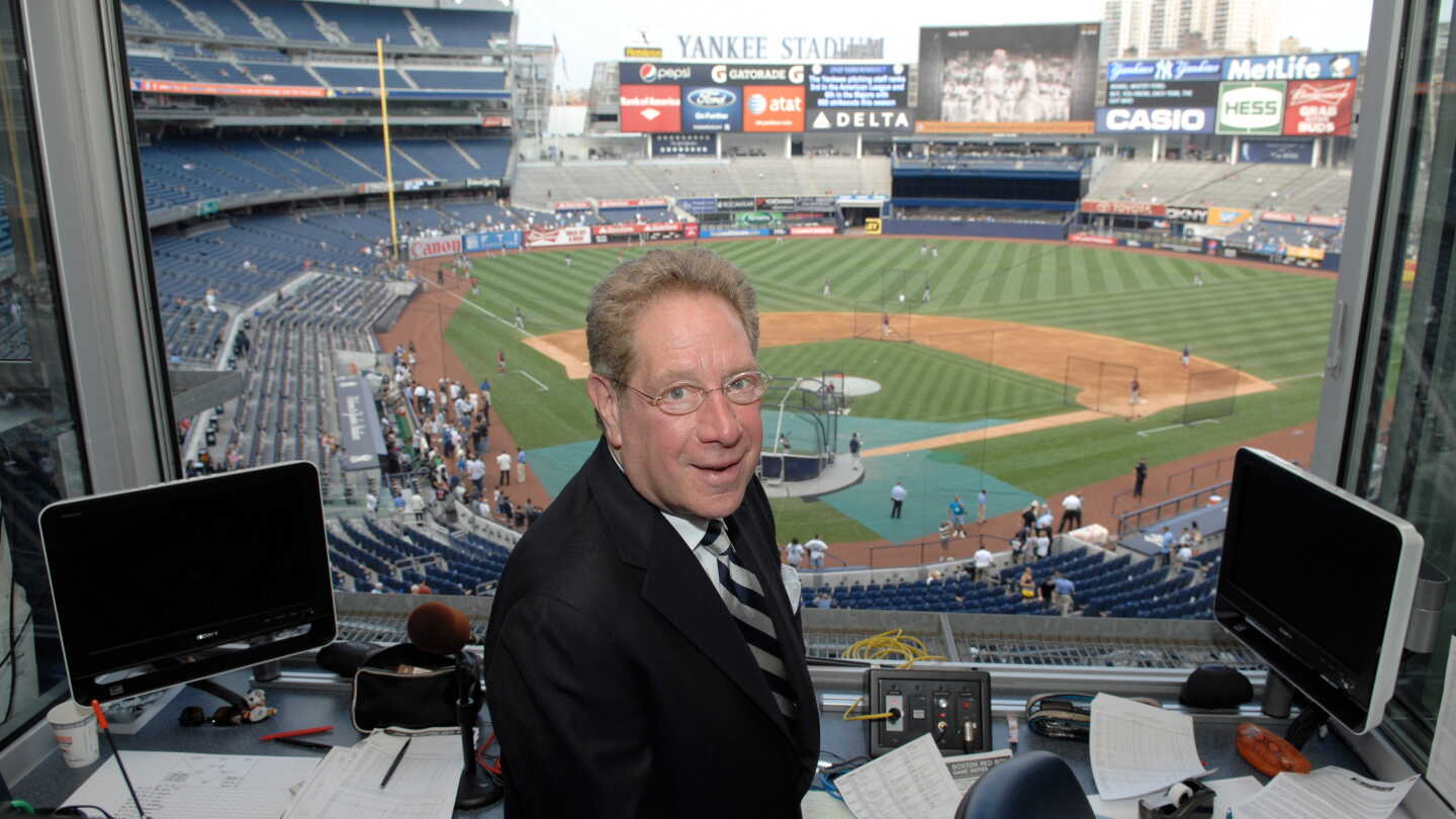 John Stripling John Sterling, theatrical Yankees broadcaster known for enduring home ...