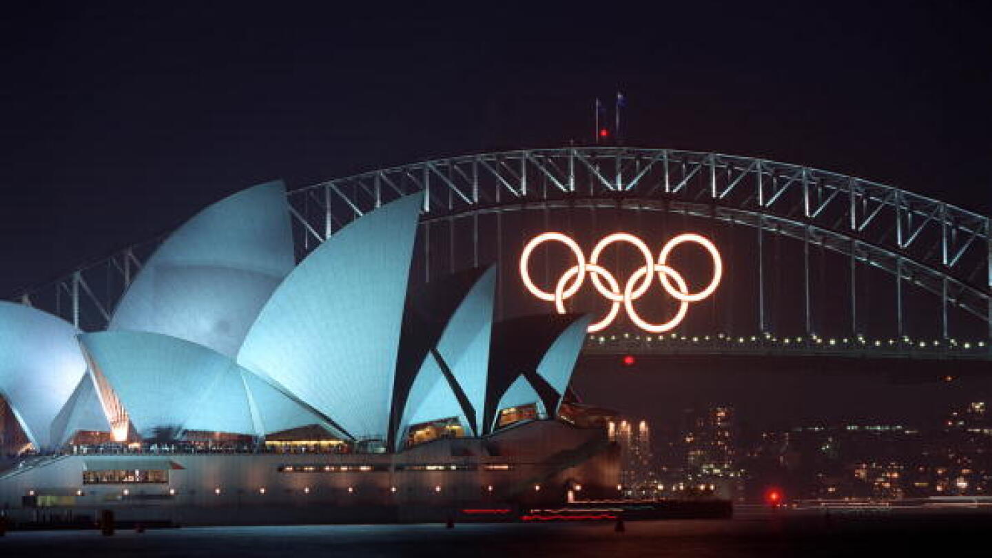 Sydney Harbour Bridge Olympic rings on Ebay - NBC Sports