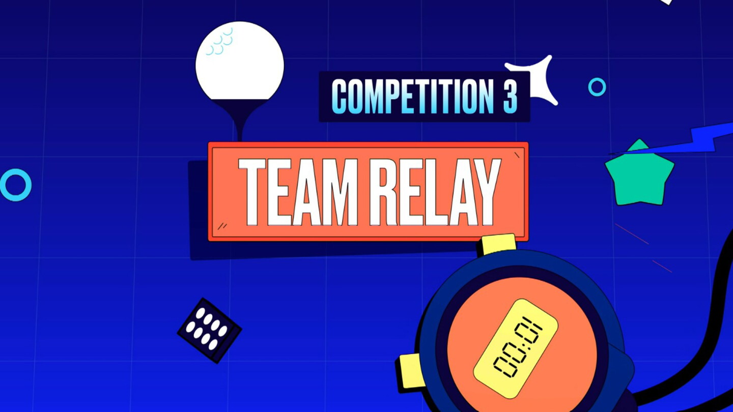 Golf Channel Games: Team relay