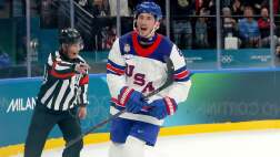 Image for U.S. men's hockey knocks down Germany, secures bye to quarterfinals