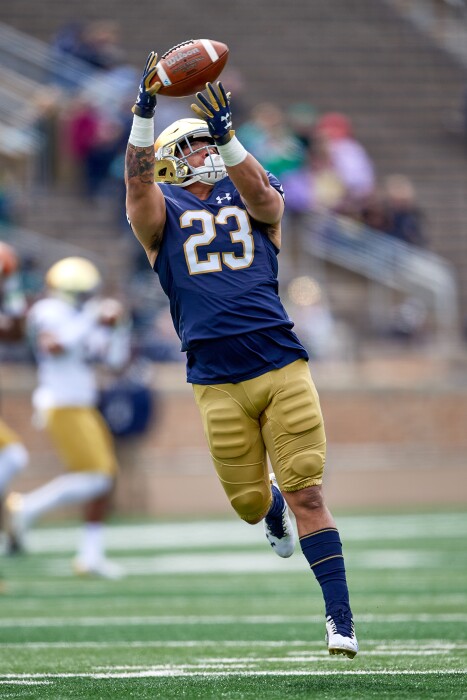 COLLEGE FOOTBALL: APR 13 Notre Dame Spring Game