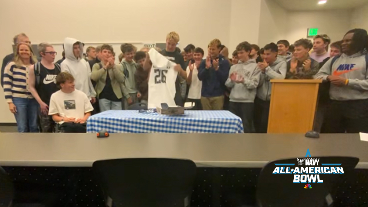 BYU Signee Adam Bywater Honored as a 2026 Navy All-American