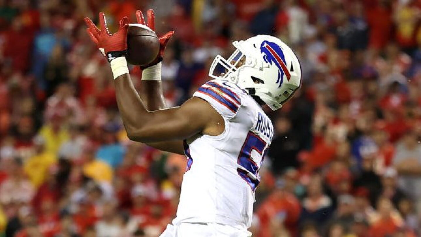 Gregery Rouseau Gregory Rousseau named the AFC defensive player of the week - NBC Sports