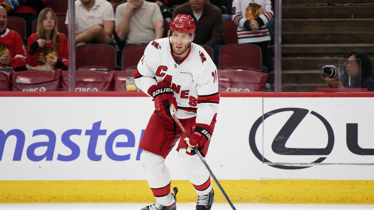 Carolina Hurricanes' Jesper Fast retires after missing season with neck injury - NBC Sports