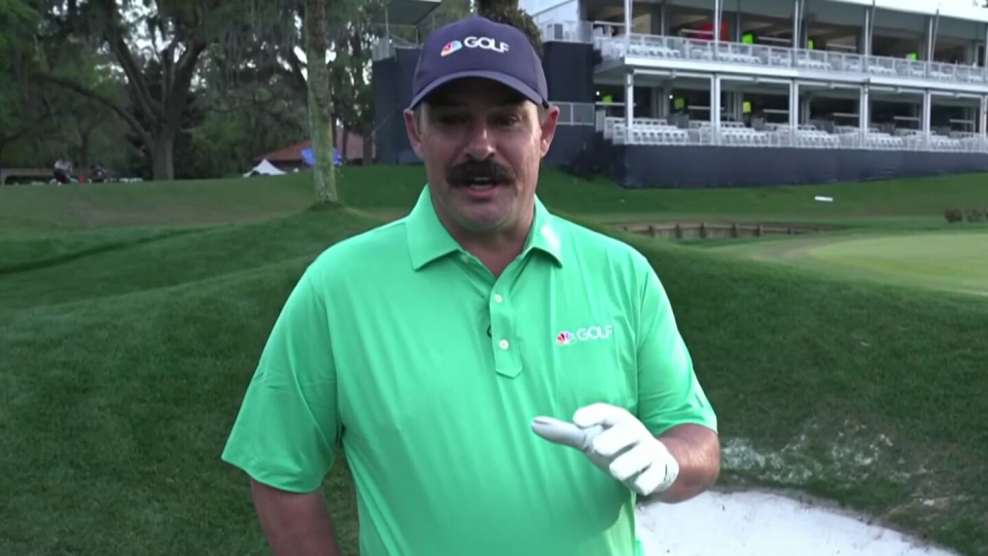 Wagner recreates Scheffler’s sand shot on 16th Wagner recreates Scheffler’s sand shot on 16th