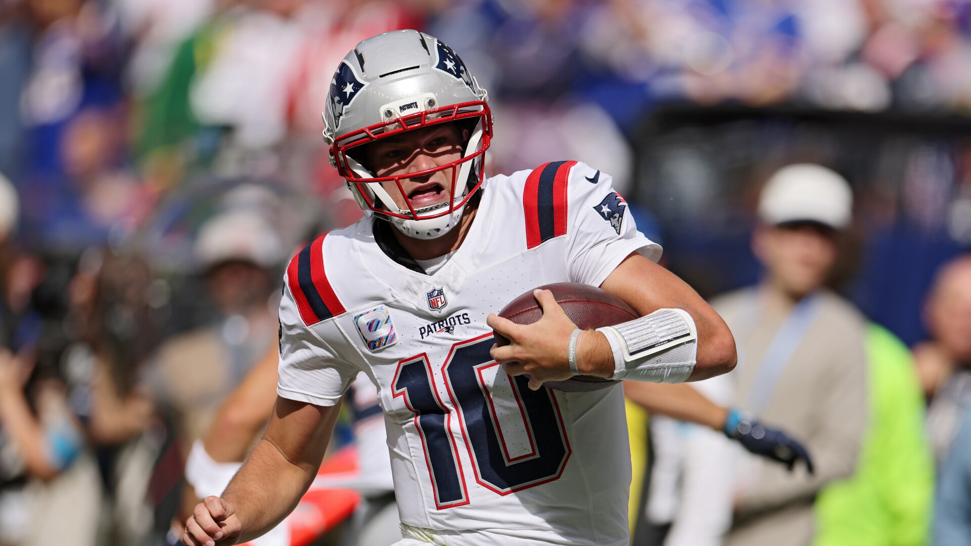 Drake Maye: We have to build off "relieving" performance against Bills
