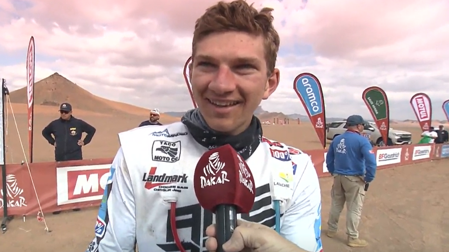 Sam Mason Rally Driver Dakar Rally 2023, Stage 2: Mason Klein's bikes victory fuels American ...