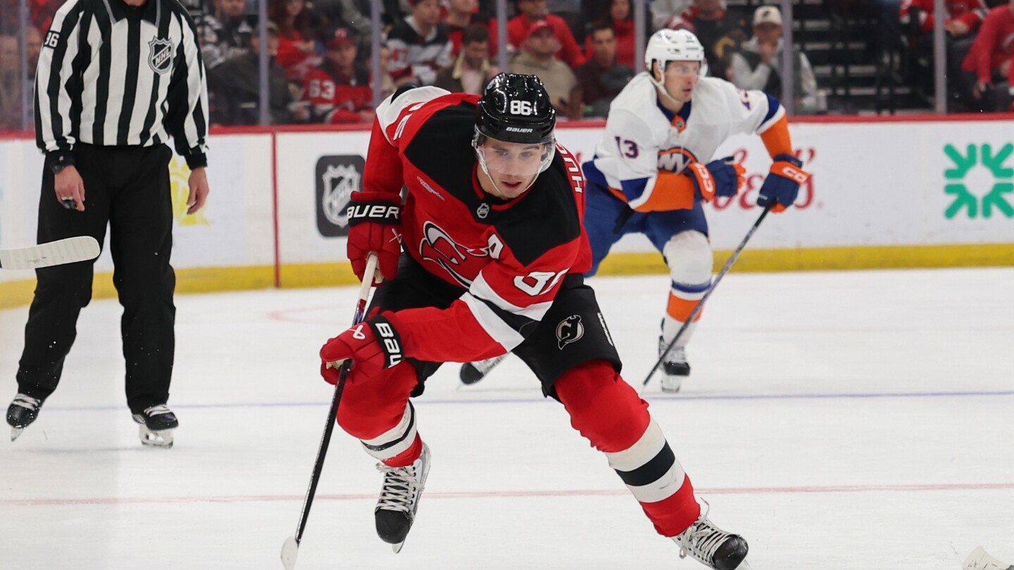 Devils leading scorer Jack Hughes out two months after finger surgery