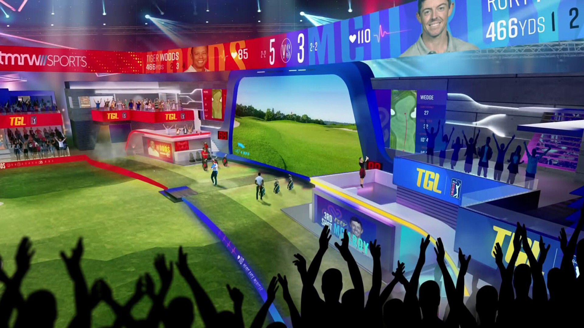 Tiger, McIlroy launch new tech-infused golf league