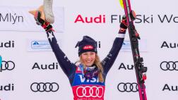 Image for Shiffrin clinches 9th slalom Crystal Globe with dominant win at Spindleruv Mlyn
