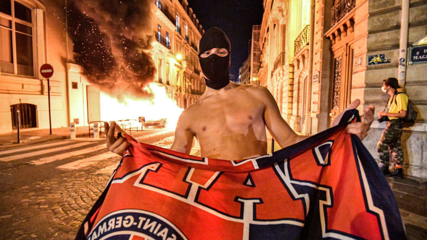Psg Riot Photos Fans clash with Paris riot police after PSG lose UCL final - NBC Sports
