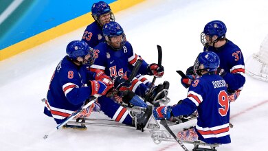 Image for U.S. sled hockey beats Czechia 6-1, advances to fifth-straight gold medal game