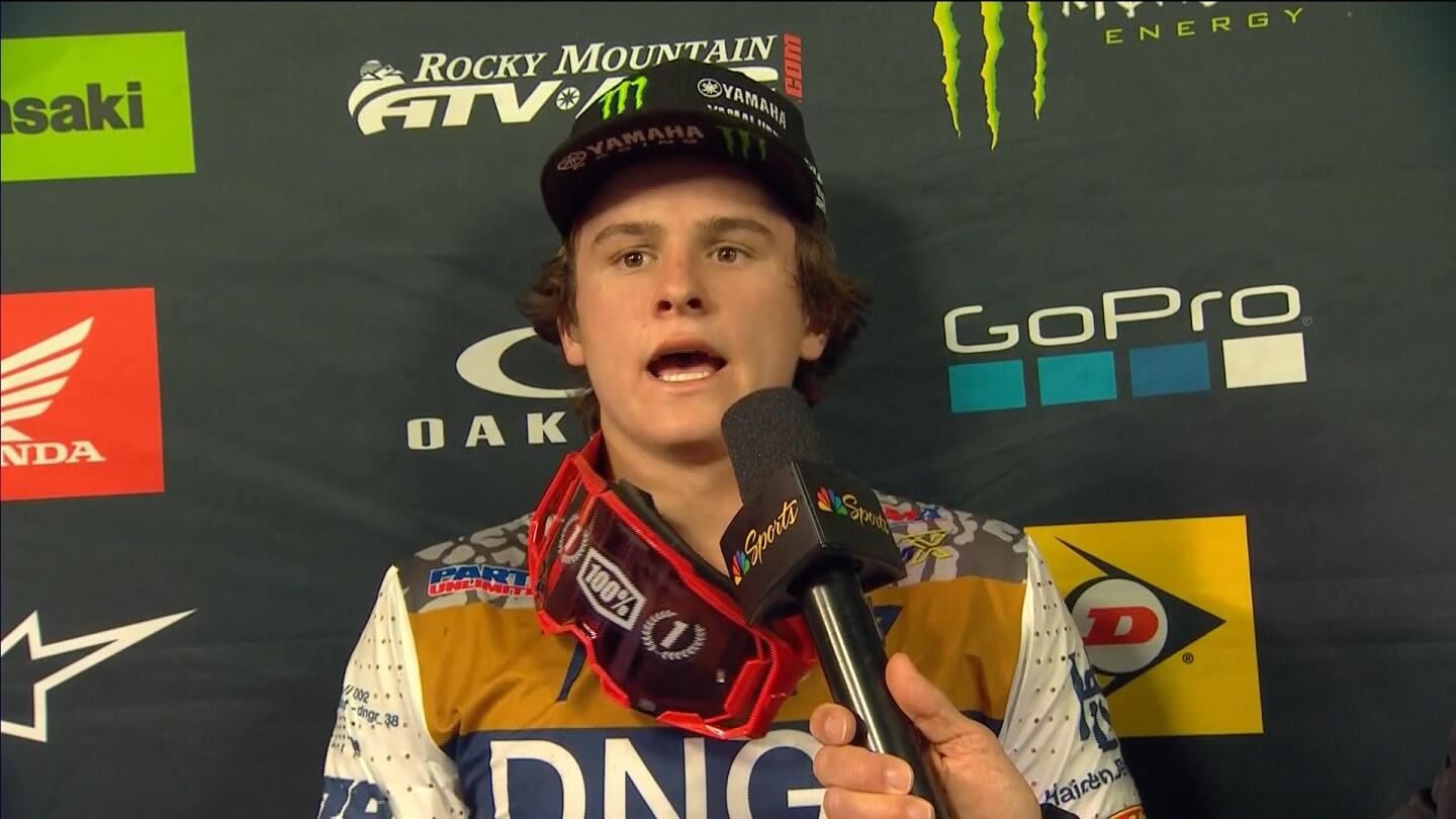Haiden Deegan reflects on Supercross season after Round 17 win - NBC Sports