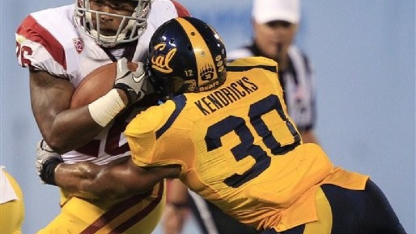Color Yellow Kendricks Cal's Mychal Kendricks has a big day at the Combine - NBC Sports
