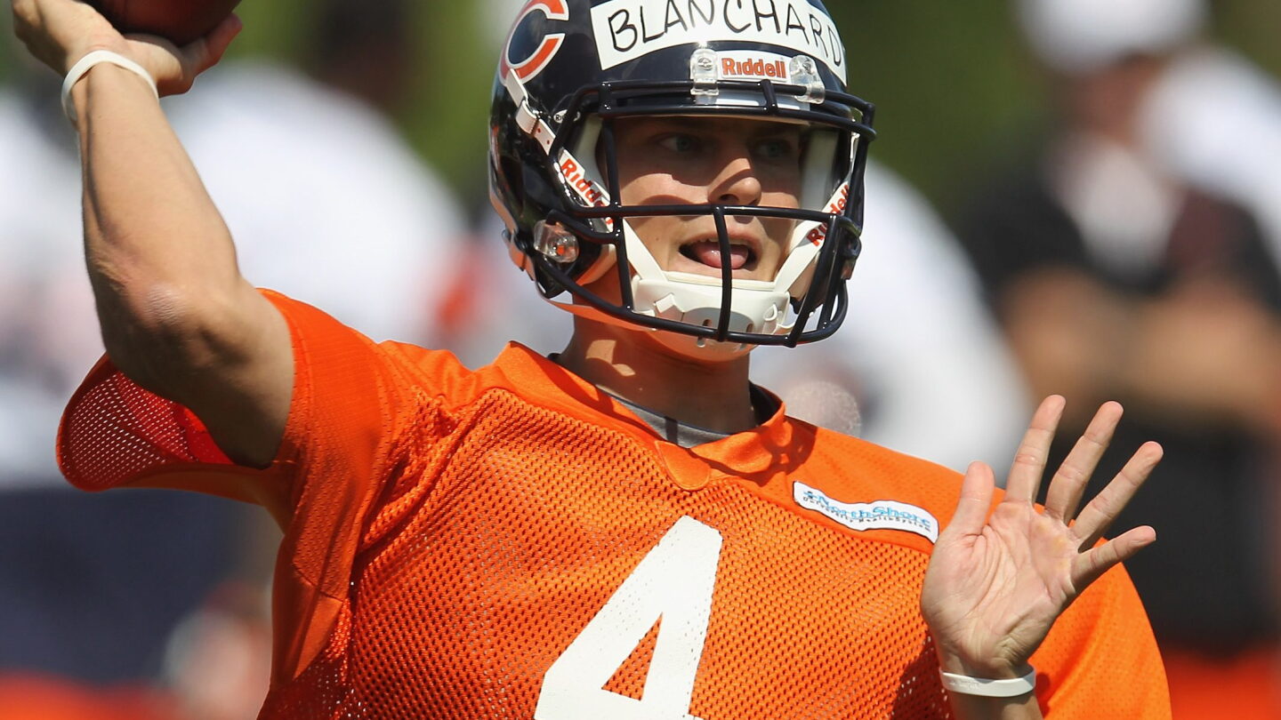 Bears shuffle quarterbacks at bottom of depth chart NBC Sports