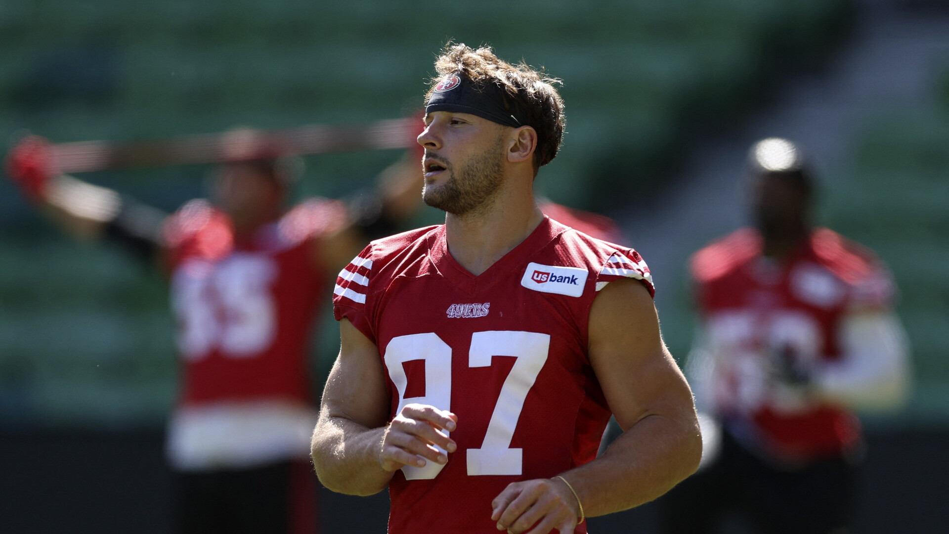 Nick Bosa hopes to play with "no reservations" against Rams