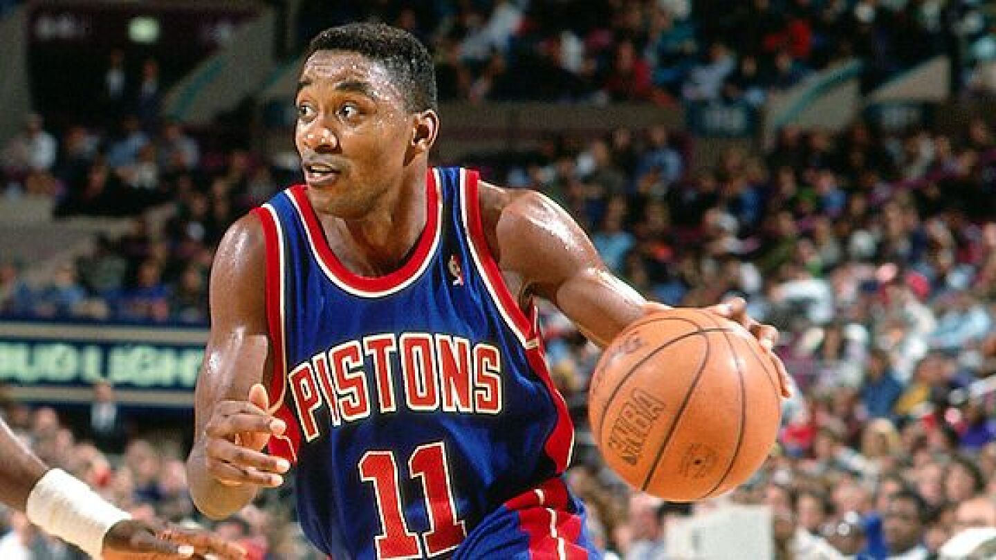 Isiah Thomas regrets walking off the floor without shaking hands following '91 playoff loss to Jordan's Bulls - NBC Sports