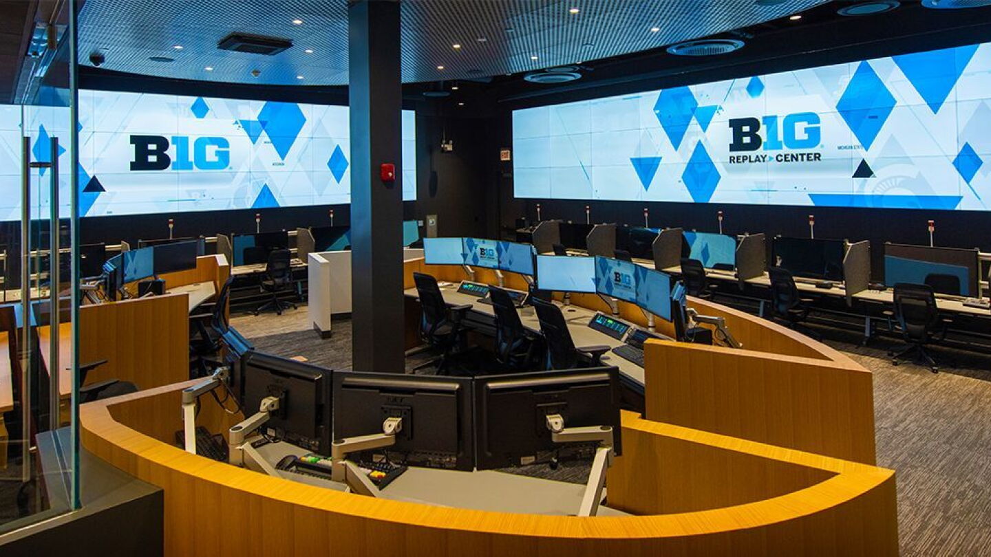 The Big Ten está usando acessibilidade aprimorada de replay nesta temporada, apenas para jogos de sexta-feira