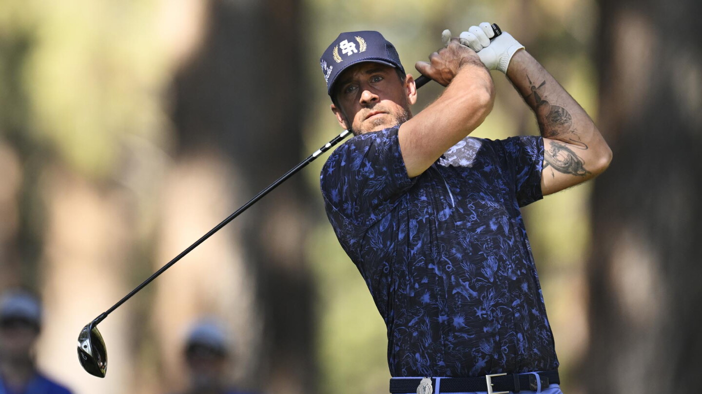 Rodger Currie American Century Championship 2025 Round 2 best shots: Rodgers, Curry ...