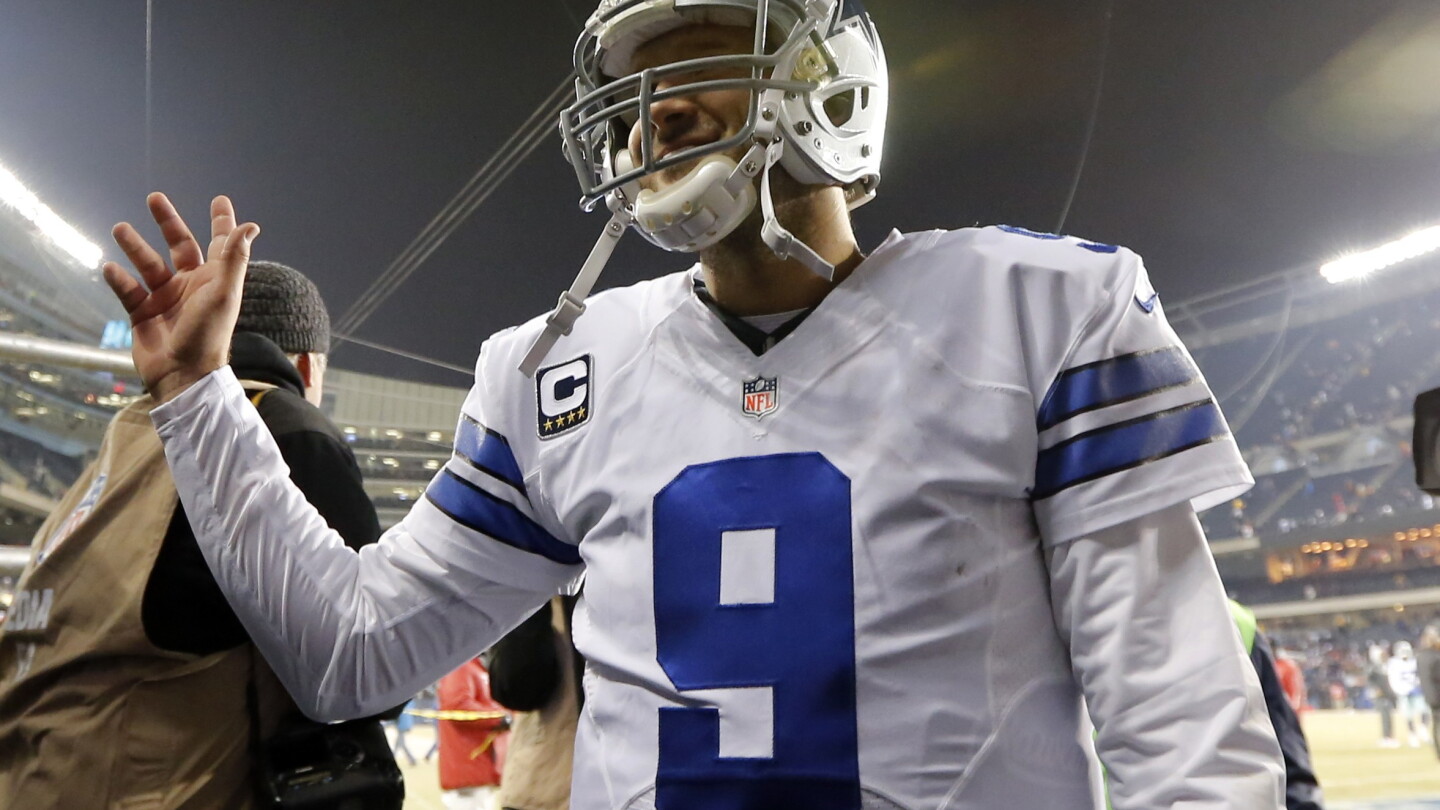 Tony Romo Stab Tony Romo says he's been playing with broken rib as well - NBC Sports