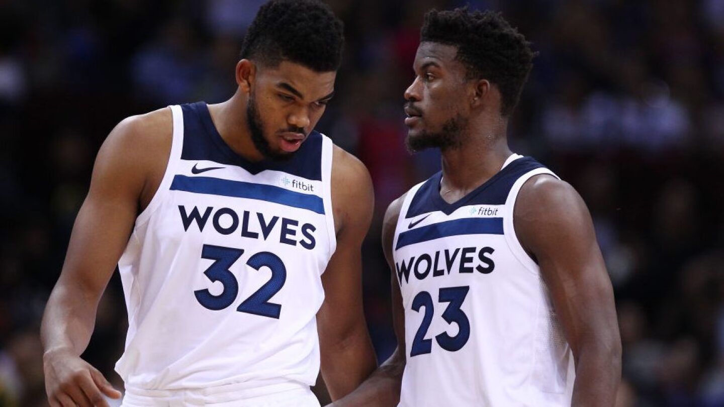 Report: Karl-Anthony Towns told Timberwolves he couldn't coexist with Jimmy Butler - NBC Sports