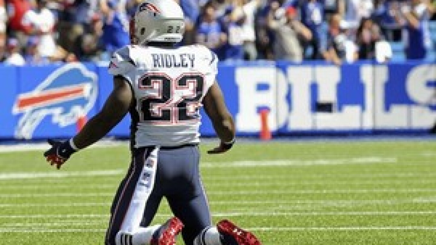 Steven Ridley Stevan Ridley says he won't pout over benching - NBC Sports